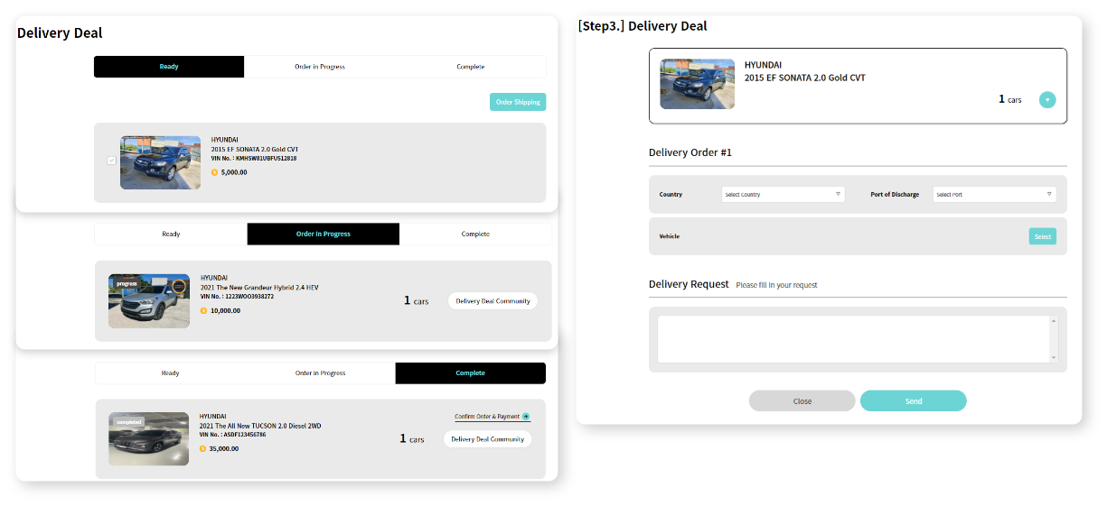 Shipping Deal Request